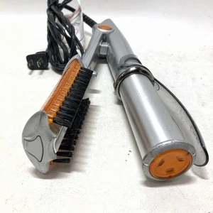 Instyler Rotating Hair Curling Iron IS1001 White 1 1/4" Barrel Tested WORKS - Picture 1 of 3