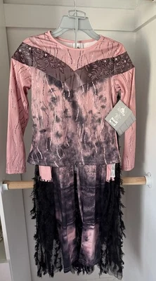 Disney Store Descendientes 3 Disfraz Audrey Imitación Cuero Chaqueta Halloween Vestir Foto 1 de 4