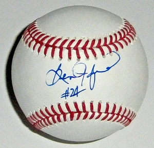 Béisbol firmado por Ben Oglivie de los Cerveceros con #24 BAS Beckett certificado de autenticidad autografiado - Imagen 1 de 2