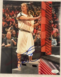 Foto firmada por Matt Riddle WWE NXT Tag Team Champion 8x10 certificado de autenticidad JSA - Imagen 1 de 3