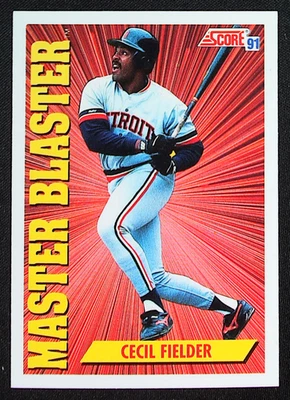 1991 Score - Cecil Fielder #693 - Image 1 of 2