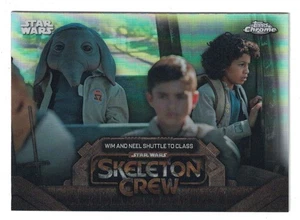 Wim and Neel Shuttle To Class Star Wars Topps Chrome 2025 #SC-2 Skeleton Crew - Foto 1 di 2