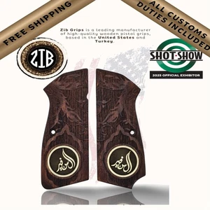 Empuñaduras Zib serie madera empuñaduras de pistola para Browning HPSPORT - Imagen 1 de 7