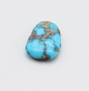 Turquoise Cabochon Free-Form Real Natural Gemstone Jewelry Making Collect - Picture 1 of 4