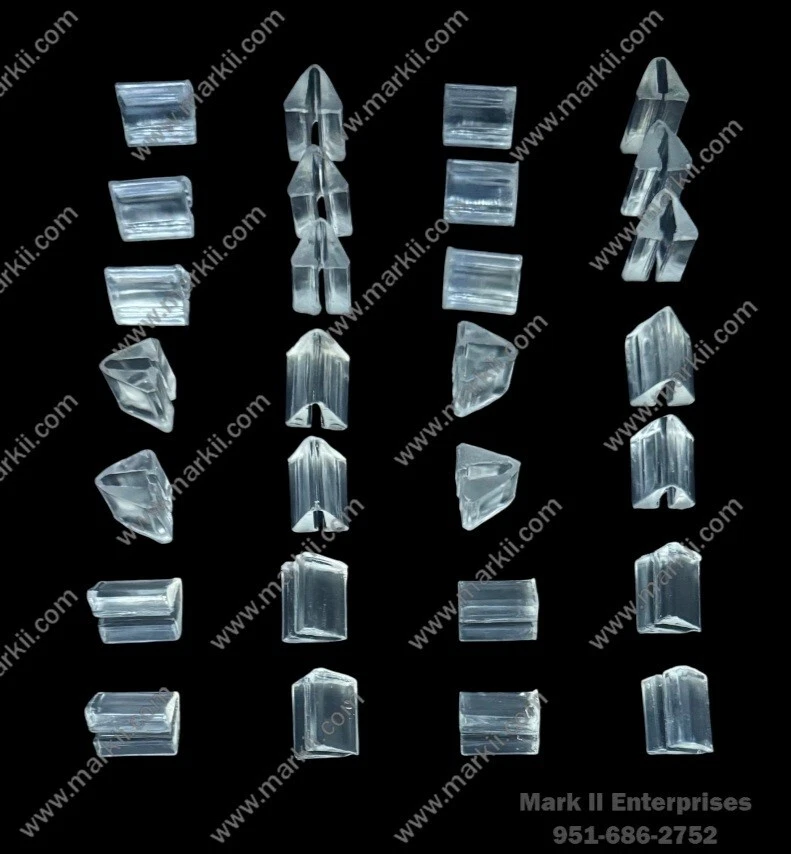 Lincoln 1961-65 guardabarros y cuarto pico clips de moldura nuevo (juego de 28) Foto 1 de 1