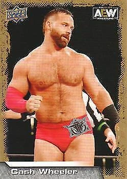 Cash Wheeler 2022 Upper Deck AEW - Gold #44 - - Image 1 of 2
