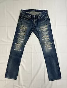 Hysteric Glamour Denim Straight Damaged - Picture 1 of 13