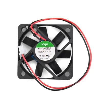Cooling Fan KD1205PFS3 For Sunon 50*50*10mm 12V 1.1W 2pin - Image 1 of 4