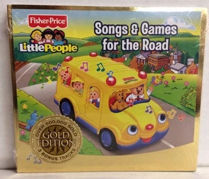 Fisher Price- Little People Songs & Games for the Road CD, Gold Edition - Imagen 1 de 2