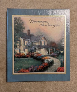 Hallmark Scrapbook / Photo Album (Home Sweet Home) Thomas Kinkade - Picture 1 of 3