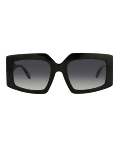 Just Cavalli Womens Square/Rectangle Shiny Black Fashion Designer Eyewear - Picture 1 of 4