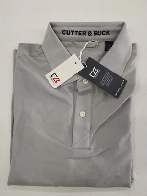 Cutter & Buck Men Short Sleeve Cotton Advantage Polo Shirt POLISHED Size L - Image 1 of 4