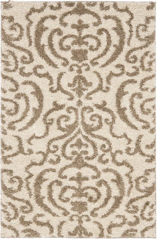 Alfombras Safavieh Power Loomed CREMA/BEIGE Shag - SG462-1113 Foto 1 de 1