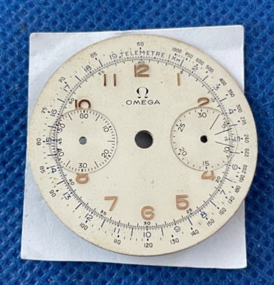 Vintage Omega Chronograph Telemetre Dial 32.8mm (1/15854) - Image 1 of 4