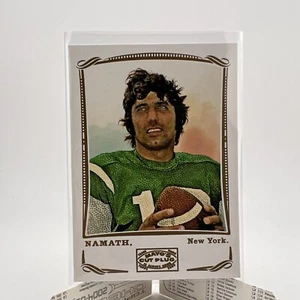 JOE NAMATH 2009 TOPPS MAYO'S CUT PLUG INSERT CARD #304 HOF JETS - Picture 1 of 2