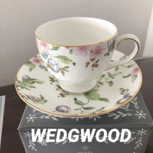 Wedgwood Sweet Plum Tea Service Set 1 Set of Tea Cups & Saucers No Box - Picture 1 of 6