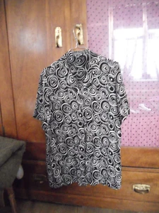damen bluse 38, schwarz-weiß, ann luwellyn esq. basics - Bild 1 von 4