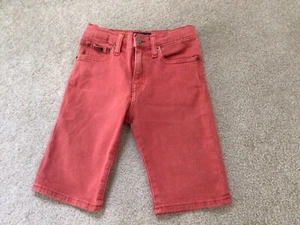 RALPH LAUREN CHILDRENSWEAR SULLIVAN SLIM STRETCH DENIM SHORTS- SIZE 6 - Picture 1 of 8