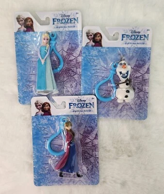 NIP Disney Frozen Mini Figurines (Bag Charm) - Anna, Elsa and Olaf - Party Favor - Image 1 of 4