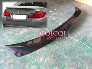 Painted BMW 11~16 F10 5-series Sedan A type trunk spoiler color: 475 Black ◎ - Picture 1 of 4