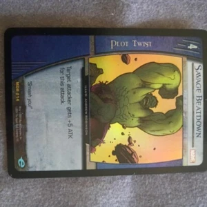 Vs System - 1x Foil Savage Beatdown - MOR-214 Marvel Origins - Picture 1 of 1