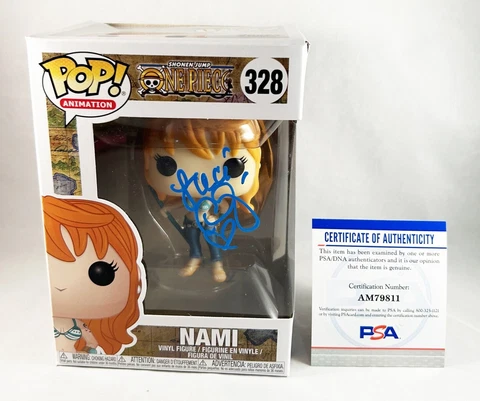 Luci Christian Signed Funko Pop Nami PSA/DNA COA Cover