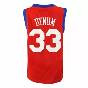 Réplica de camiseta roja juvenil de Andrew Bynum Philadelphia 76ers NBA Adidas - Imagen 1 de 4