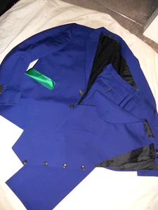 Paul Smith MainLine Soho fit smart 3piece Electric Suit Sz UK 44R"EUR/IT 54R"W38 - Picture 1 of 17