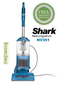 Shark NV351 Navigator Lift-Away Upright Vacuum Healthy Home Edition Blue