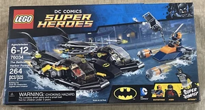 LEGO -DC Comics Super Heroes The Batboat Harbor Pursuit (76034), NIB - Picture 1 of 6