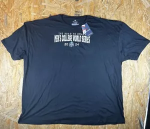 Road To Omaha Men’s College World Series 2024 Sz 5xl-5tg Black - Picture 1 of 6