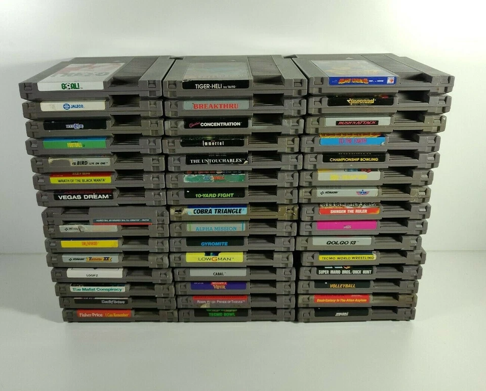 Nintendo NES Games Cartridge Only U Pick Choose Fun Rare Action Shooter Family - Image 1 of 1