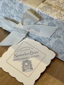 crabtree evelyn nantucket briar drawer paper 6 sheets Scarborough  Co. - Photo 1/4