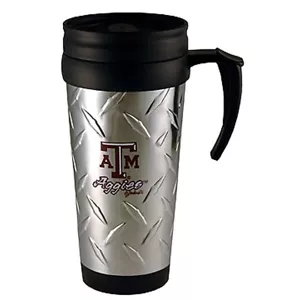 Texas A&M Diamond Plate Logo Design Mug, Set of 2 - Picture 1 of 1