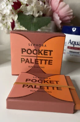 Sephora Pocket Palette Sun Shadows Warm Dusk 6 Pan Eye Shadow Palette New - Image 1 of 4