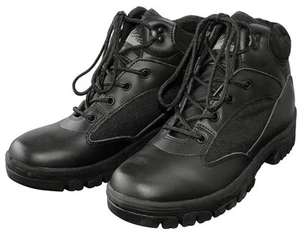 Outdoor BOOTS Stiefel SEMI CUT Schwarz Kampfstiefel Wander-Schuhe Halbstiefel - Picture 1 of 1