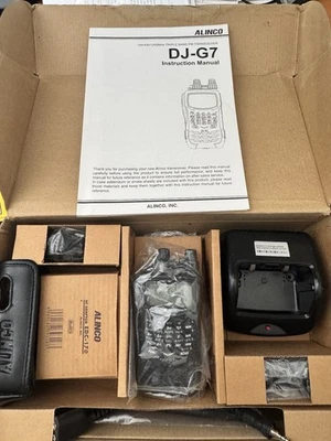 Alinco DJ-G7T Tri-Band FM Transceiver - Image 1 of 4