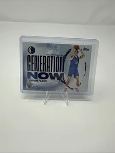 25-26 Topps Cooper Flagg Generation Now Rookie Card GN1 Mavericks - Picture 1 of 2