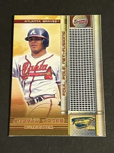 1999 99 PACIFIC FOUL POLE NET-FUSIONS ANDRUW JONES #2 ODDS 1:49 PACKS - Picture 1 of 2