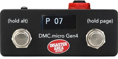 Disaster Area Designs DMC.micro Gen4 MIDI Footswitch Controller - Image 1 of 4