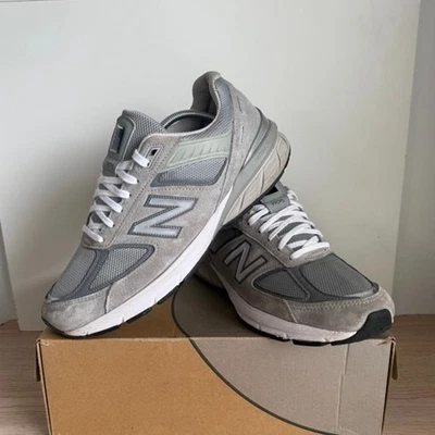 New Balance 990 V5 Grey/White Men Sneakers M990GL5- SZ 10.5 D - Image 1 of 4