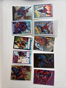 Lot of  10 Marvel Universe Cosmic Spider-Man Cards - Picture 1 of 3
