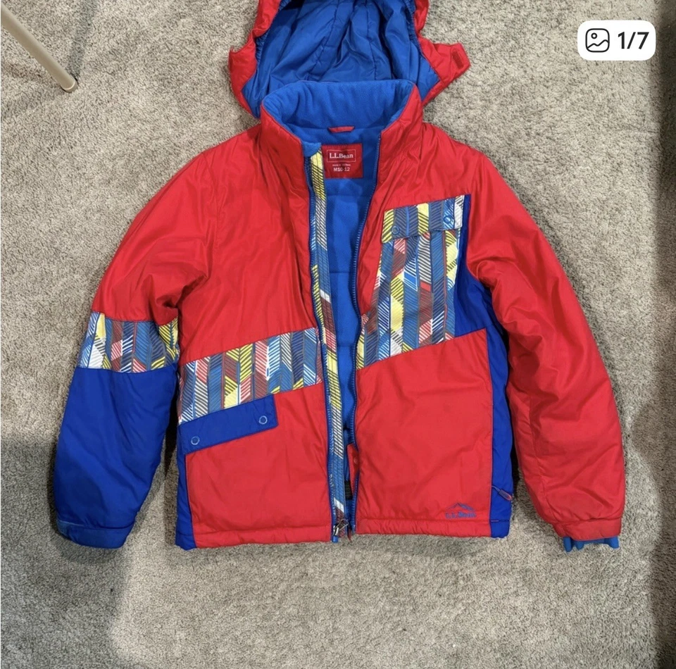 Chaqueta de invierno L L Bean para niños talla M 10/12 Foto 1 de 4