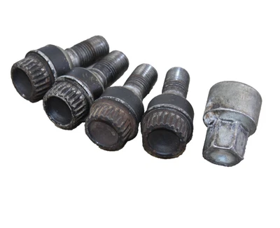 10-16 PORSCHE PANAMERA 970 WHEEL LOCK LUG NUTS & KEY SOCKET ADAPTER - Image 1 of 4