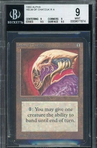 MINT BGS 9 Alpha Helm of Chatzuk ~ QUAD++9.5 SUBs ~ Vintage MTG/Magic!!! - Picture 1 of 2