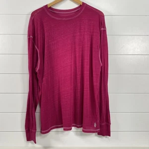 FP Movement Free People Langarmshirt Damen Large rosa Daumenlöcher leicht - Bild 1 von 11