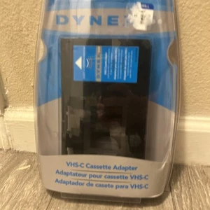 New! 2008 Dynex VHS-C Cassette Adapter Play VHS-C In Most VCRs - Picture 1 of 3