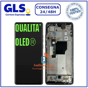 DISPLAY TOUCH SCREEN FRAME OLED per MOTOROLA EDGE 40 NEO XT2307 VETRO SCHERMO - Imagen 1 de 1