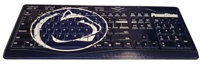 Penn State Wireless Keyboard Keyscaper 510w Custom Printed Full Size QWERTY - Picture 1 of 11