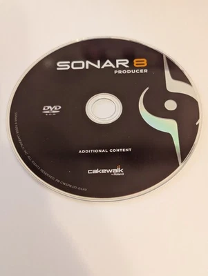 Cakewalk SONAR 8 PRODUCER ADDITIONAL CONTENT DVD Disc - Image 1 of 4